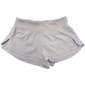 Calla Kick‎ It Up Performance  Athletic Shorts Womens M Light Gray Double Layer